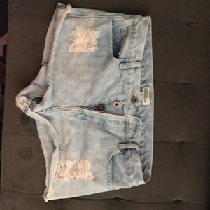 Jean shorts
